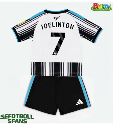Newcastle United Joelinton #7 Hemmaställ Barn 2026-27 Kortärmad (+ Korta byxor)